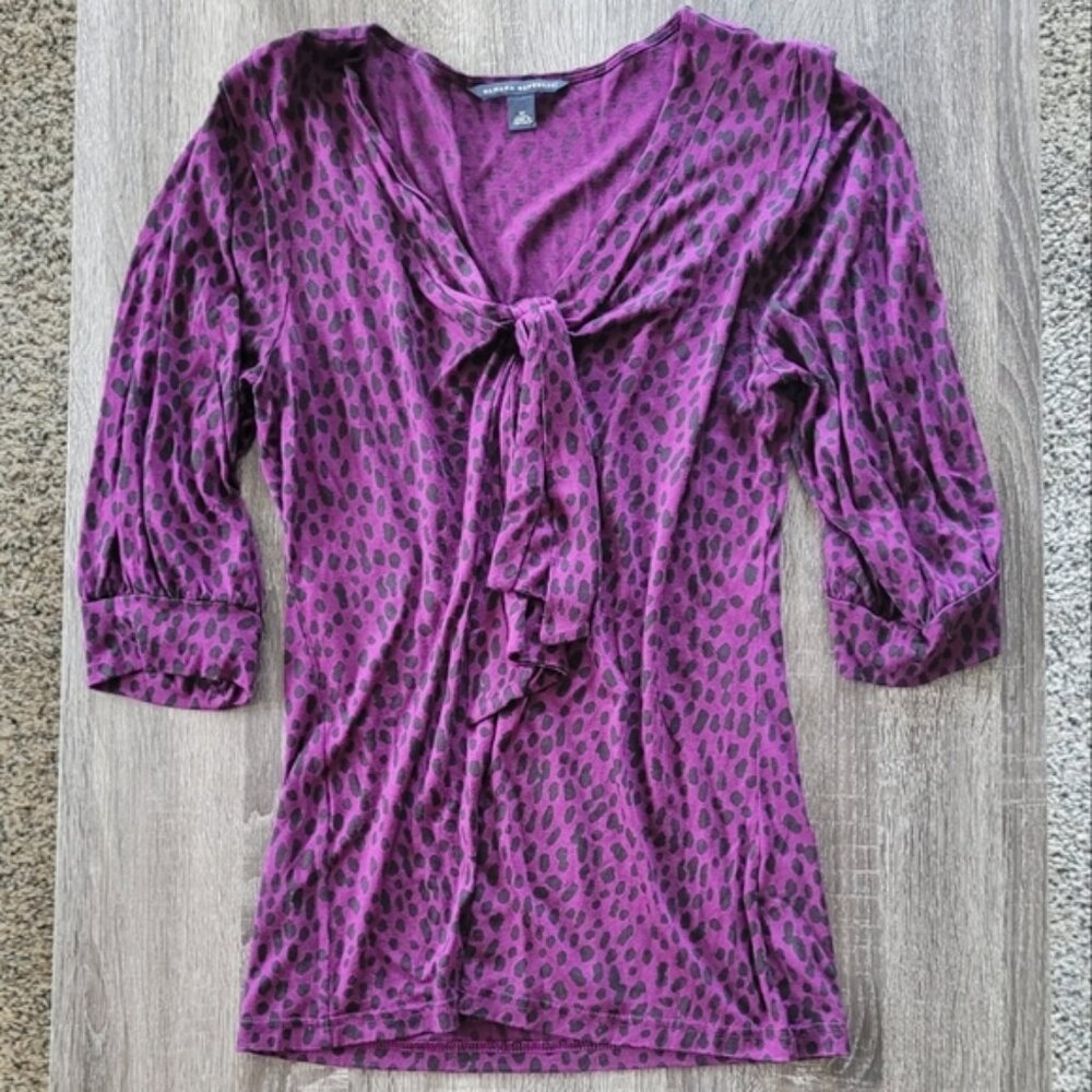 Banana Republic Tie Front Blouse